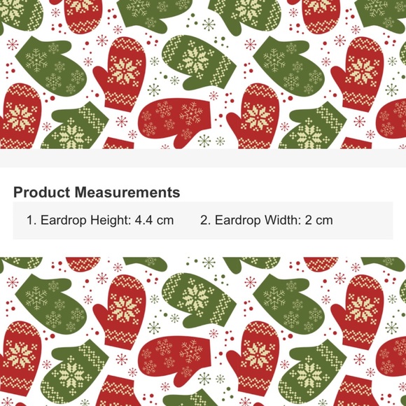 3/$30 CHRISTMAS DIAMOND GOLD REINDEERS EARRINGS - Picture 4 of 5